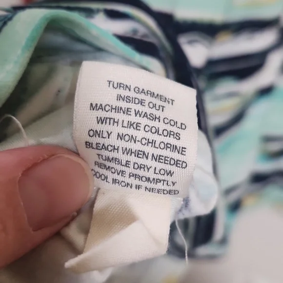 Mudd Green and White Sleeveless Sundress, XL - Picture 4 of 7